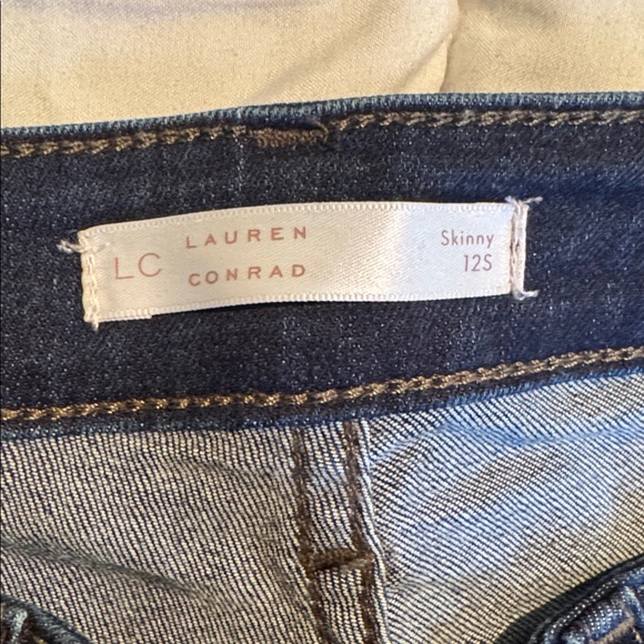 Lauren Conrad Dark Wash Denim Jeans - Picture 2 of 2